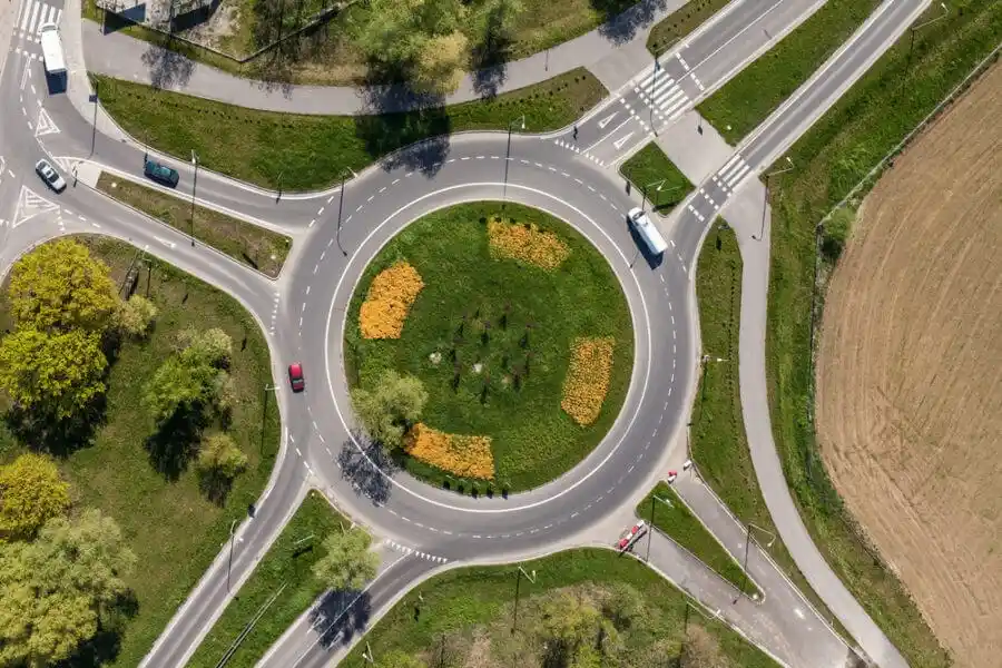 Indiana Roundabout Laws and Etiquette