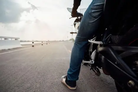 motorbike rider