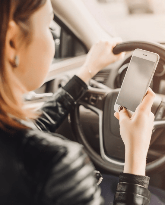 accidents can occur from distracted drivers on their cell phone