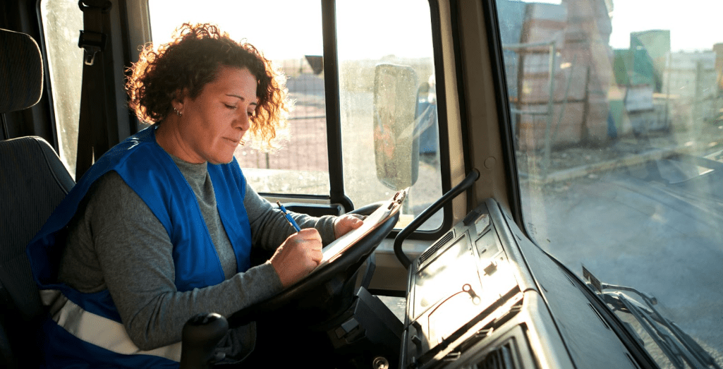 a truck driver in indiana
